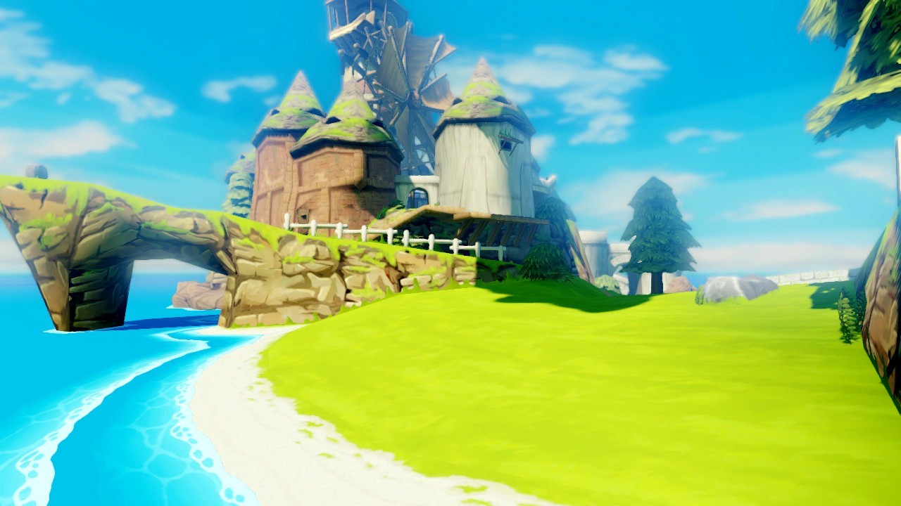 The Wind Waker - Paysage