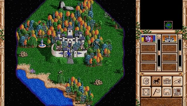 Heroes Might and Magic II - carte