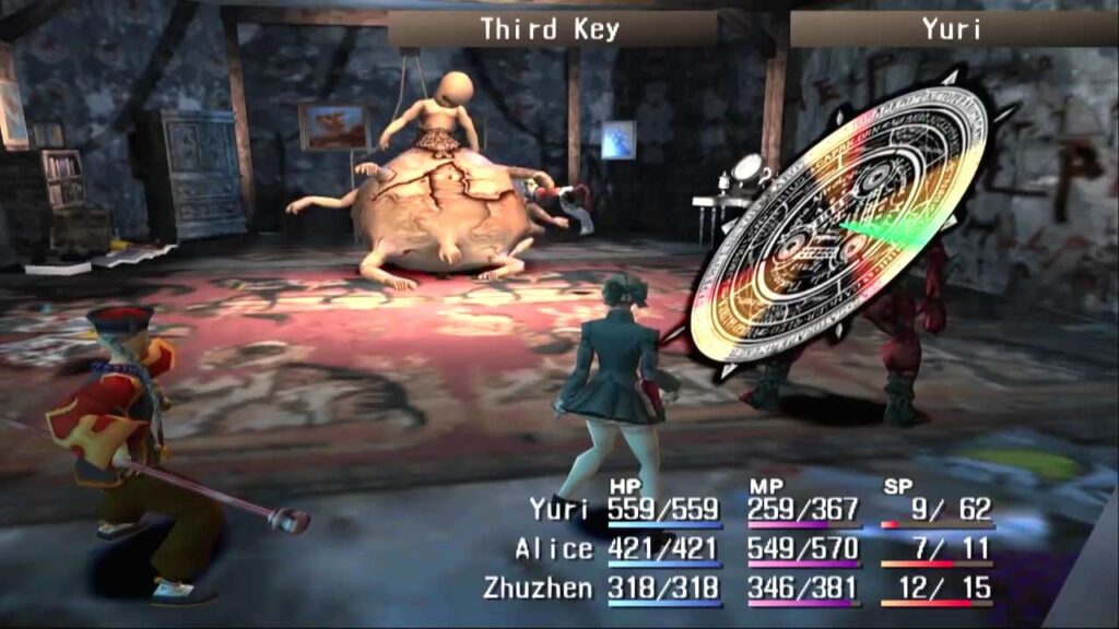 Shadow Hearts - combat