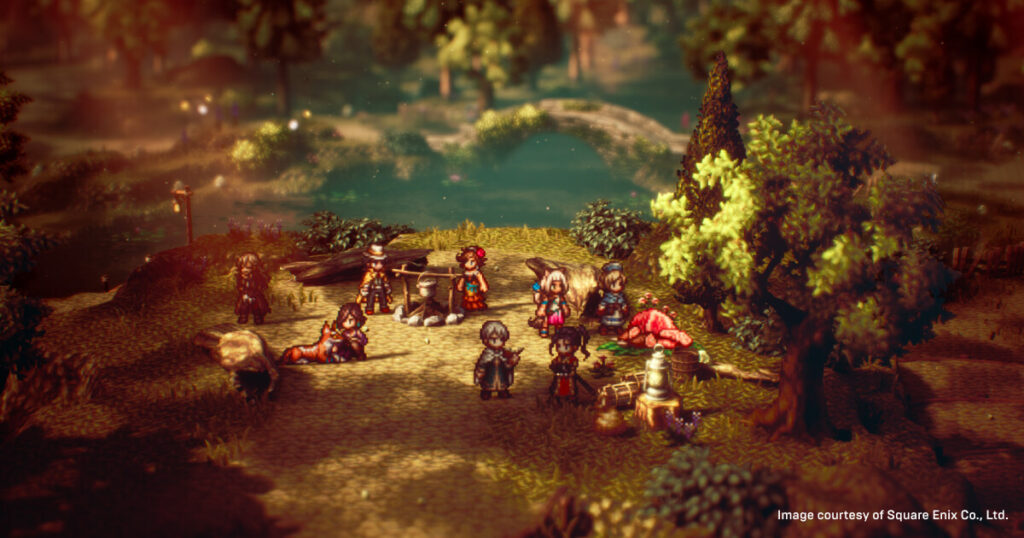octopath traveler II- repas