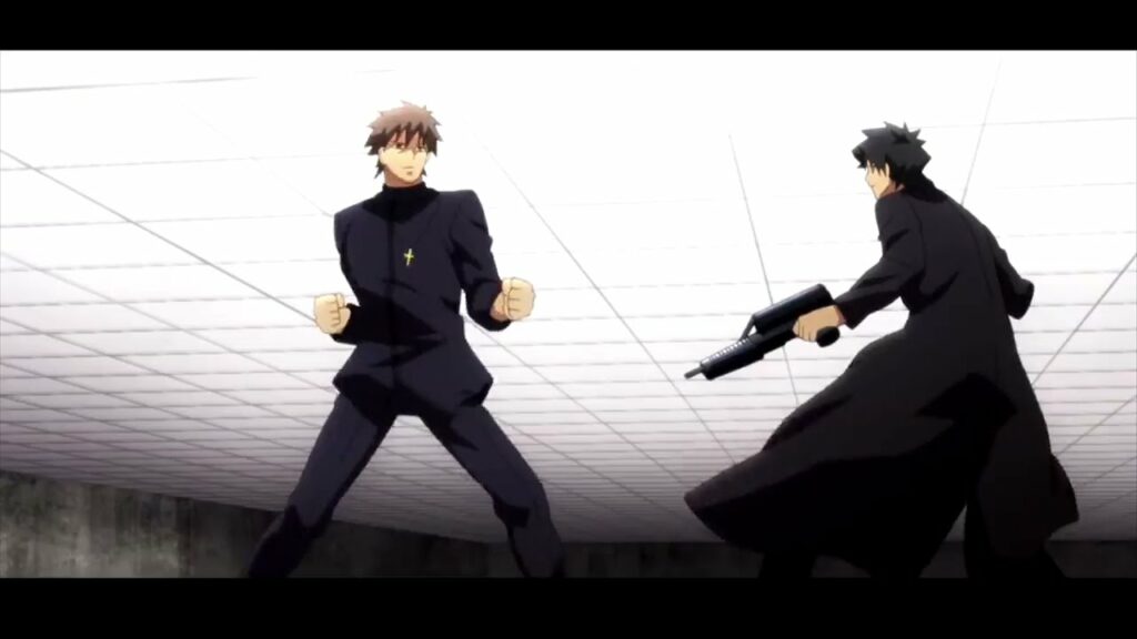 Kotomine vs Emiya