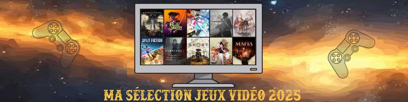 Ma-sélection jeux vidéo 2025-2