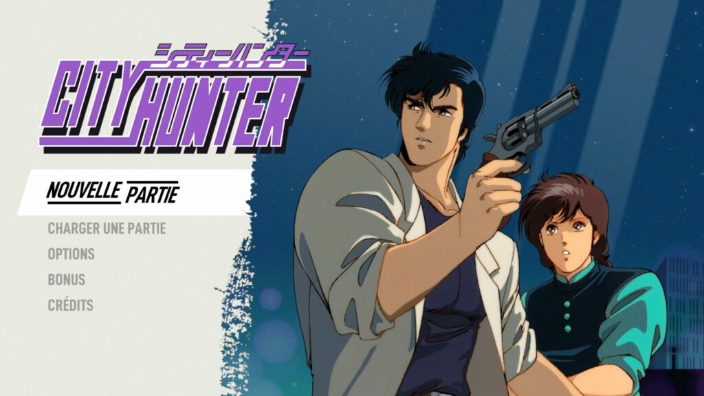 City Hunter - menu