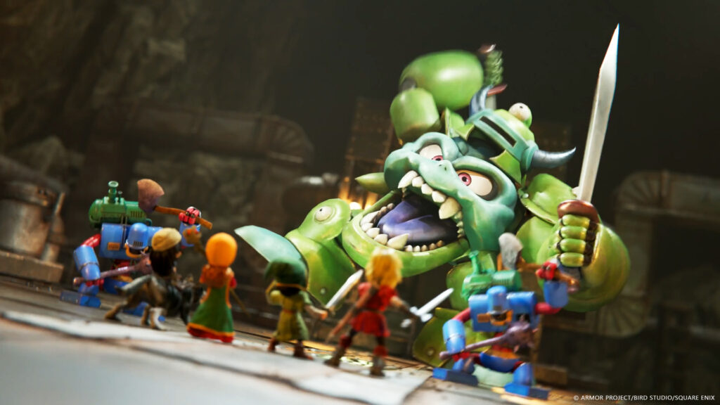 Dragon Quest VII Reimagined - combat