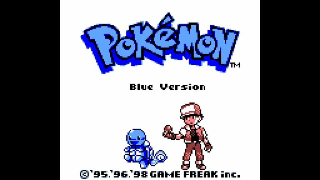 Pokémon bleu