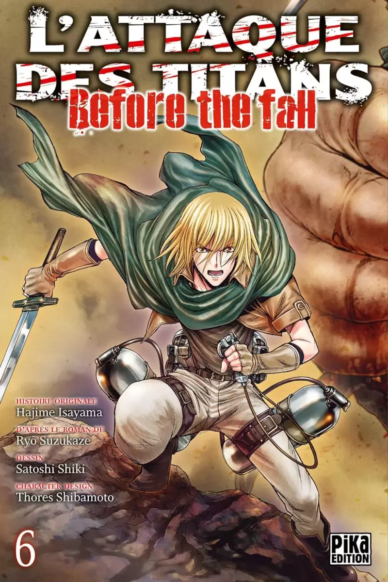 Attaque Des Titans (l') - Before the Fall - Edition colossale Vol.6 [20/11/24]