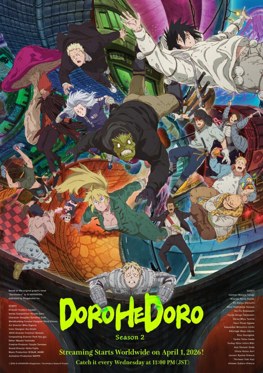 Dorohedoro Saison 2