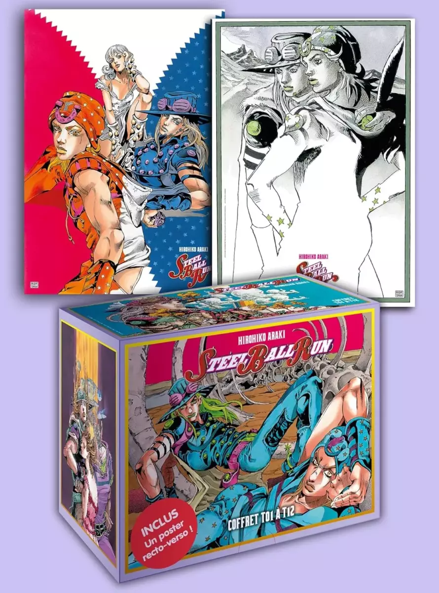 Jojo's bizarre adventure - Saison 7 - Steel Ball Run - Coffret T1 à T12 [04/12/24]