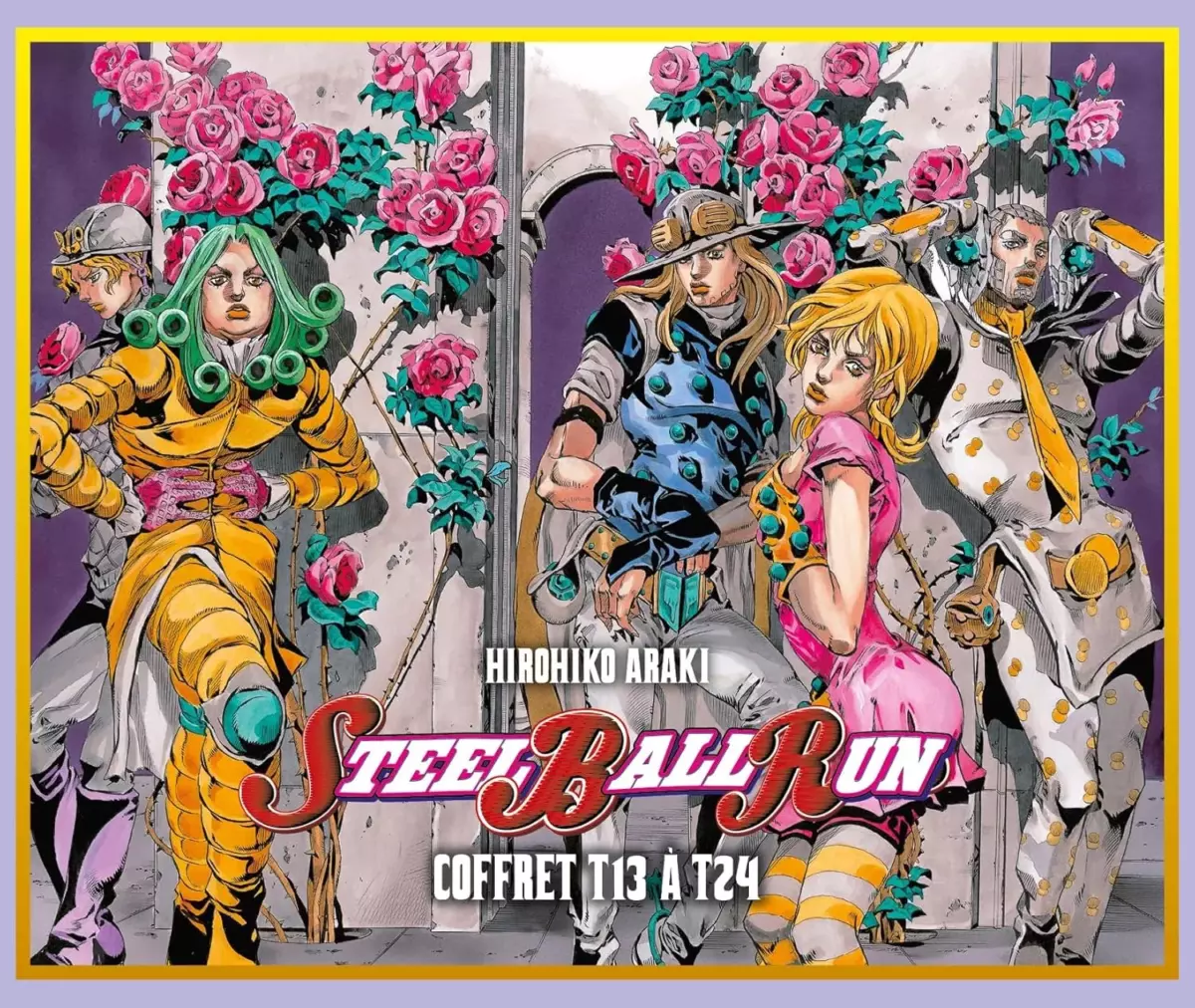 Jojo's bizarre adventure - Saison 7 - Steel Ball Run - Coffret T13 à T24