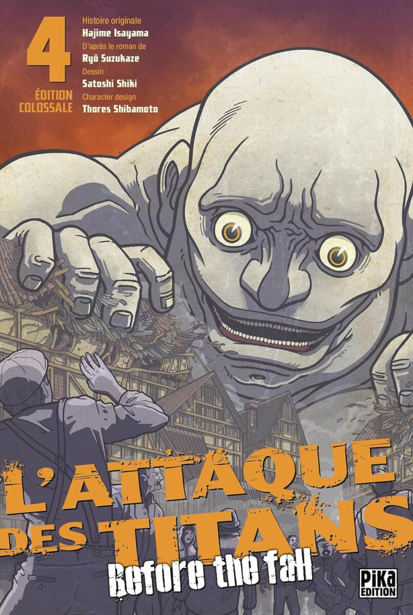 L'Attaque Des Titans - Before the Fall - Edition colossale Vol.4 [07/02/24]