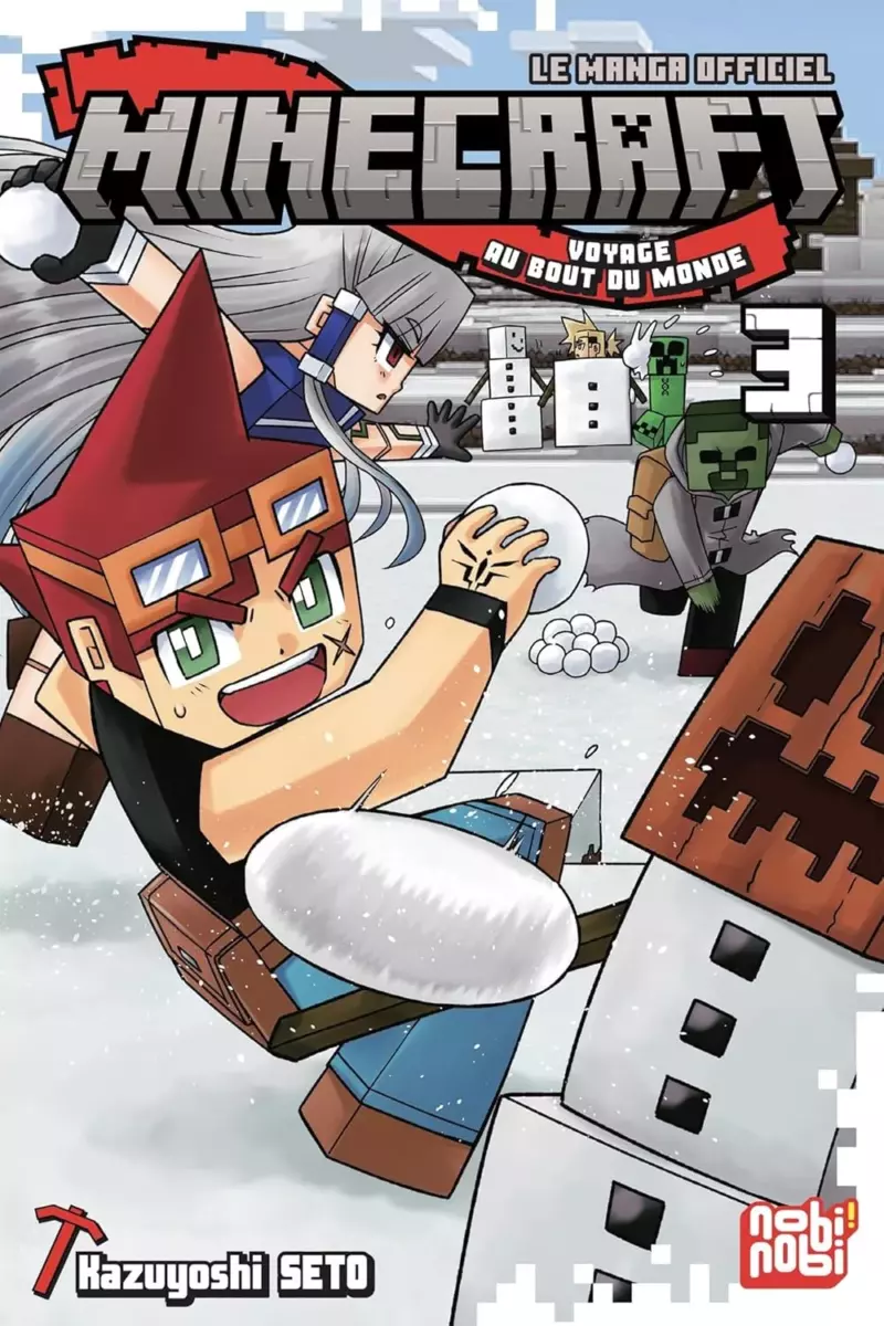 Minecraft, le manga officiel - Voyage au bout du monde Vol.3