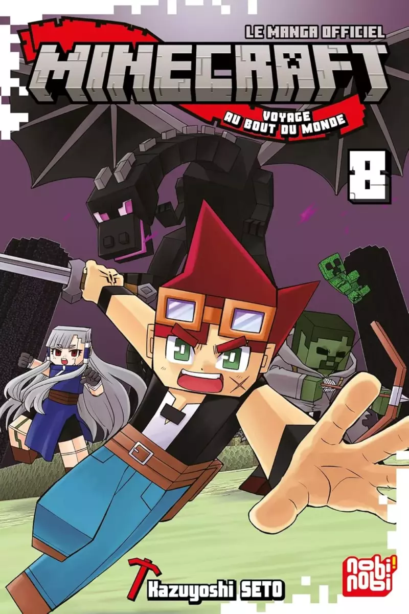 Minecraft, le manga officiel - Voyage au bout du monde Vol.8
