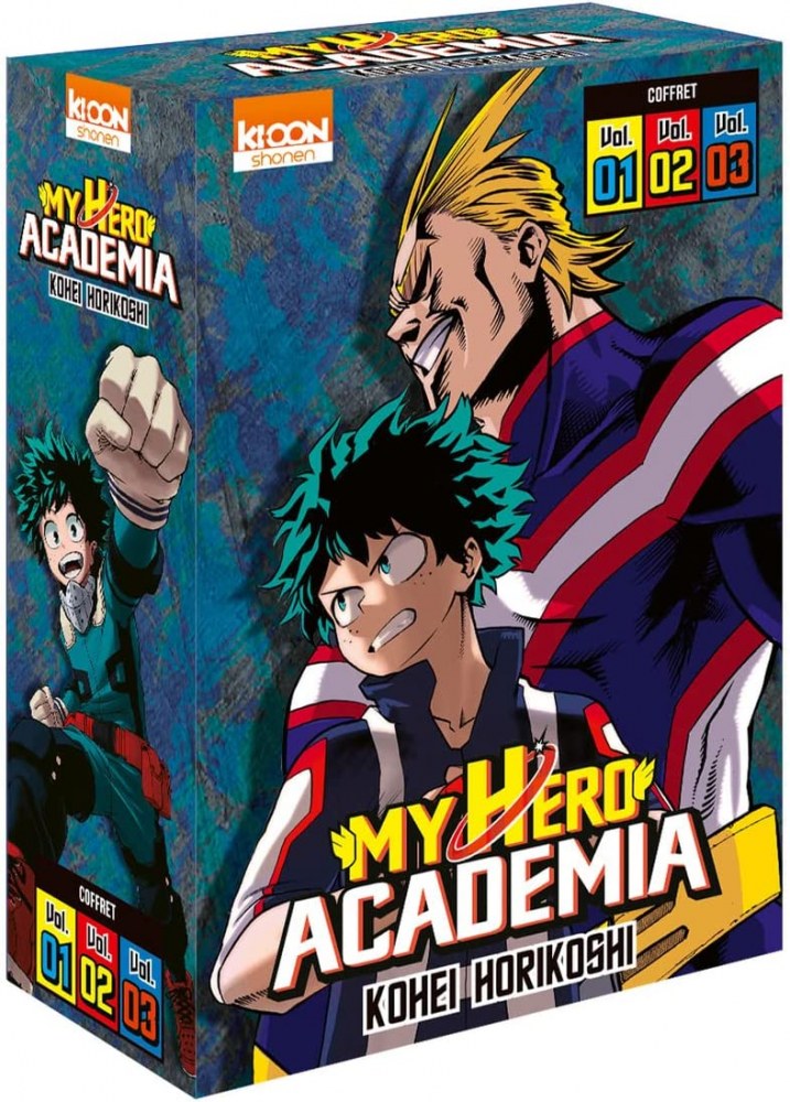 My Hero Academia Coffret 6 - T1 à 3 [03/11/2022]