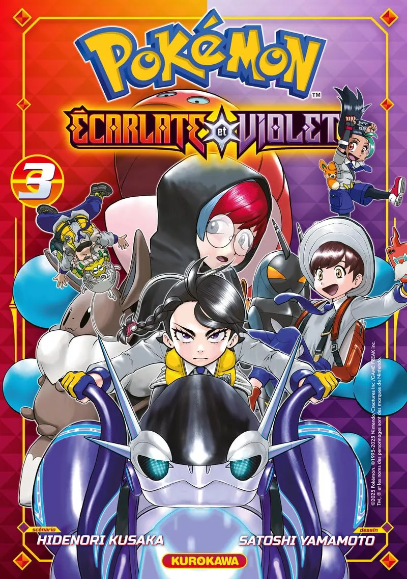 Pokémon - La Grande Aventure - Ecarlate  Violet Vol.3
